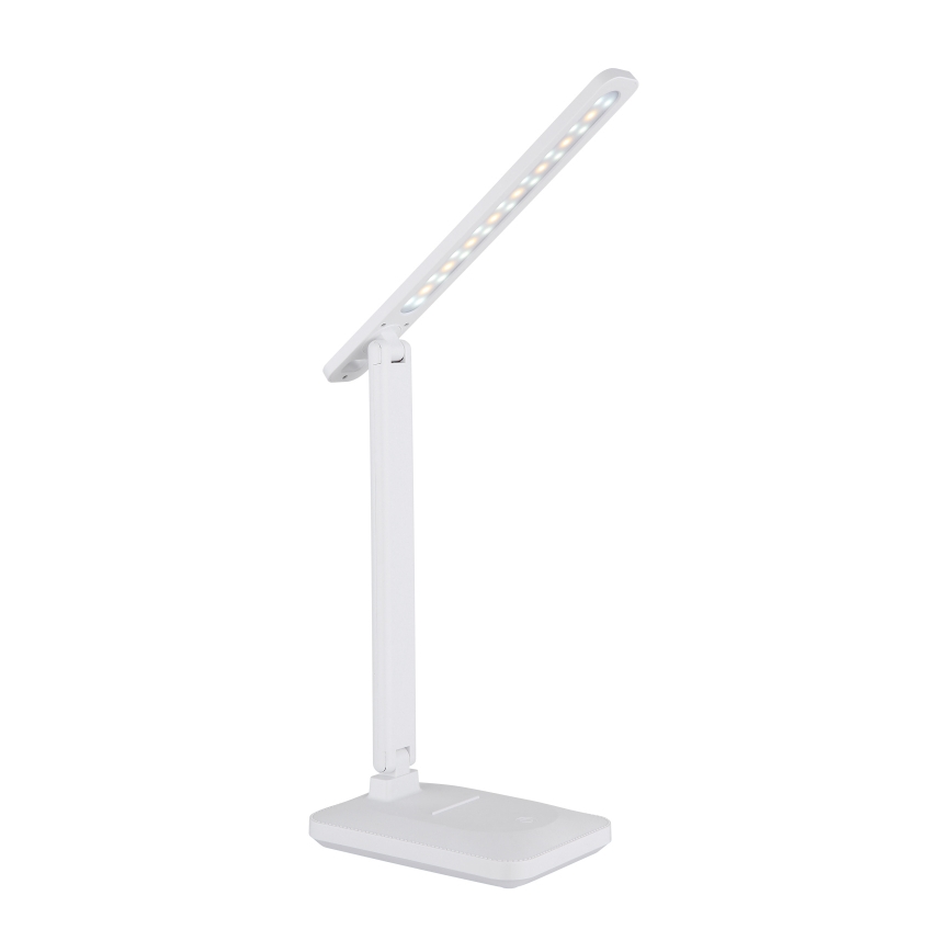 Globo - Dimmbare aufladbare LED-Tischleuchte mit Touch-Funktion LED/3W/5V 2800/4000/6500K 1800 mAh weiß