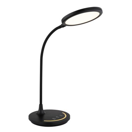 Globo - LED dimmbare flexible Touch-Tischlampe LED/12W/230V 3000/4000/6500K CRI 90 schwarz