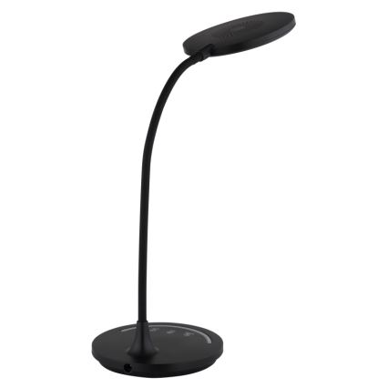 Globo - LED dimmbare flexible Touch-Tischlampe LED/12W/230V 3000/4000/6500K CRI 90 schwarz