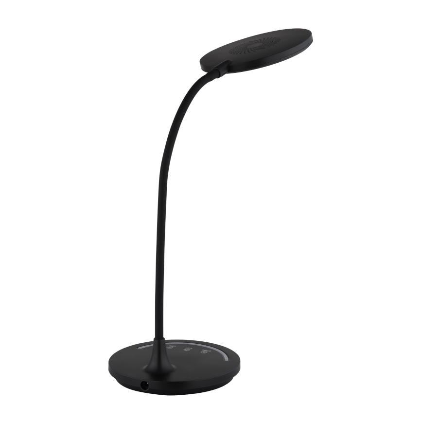 Globo - LED dimmbare flexible Touch-Tischlampe LED/12W/230V 3000/4000/6500K CRI 90 schwarz