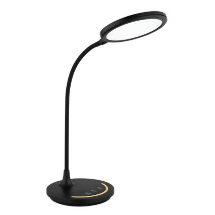 Globo - LED dimmbare flexible Touch-Tischlampe LED/12W/230V 3000/4000/6500K CRI 90 schwarz
