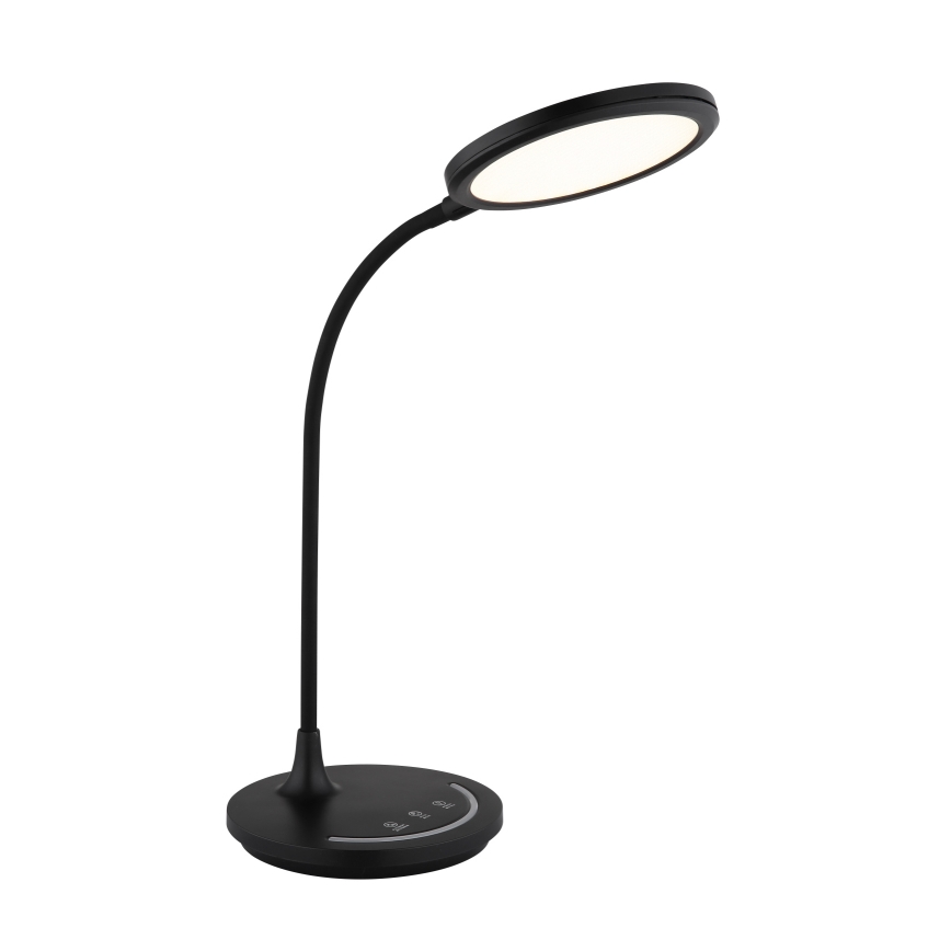 Globo - LED dimmbare flexible Touch-Tischlampe LED/12W/230V 3000/4000/6500K CRI 90 schwarz