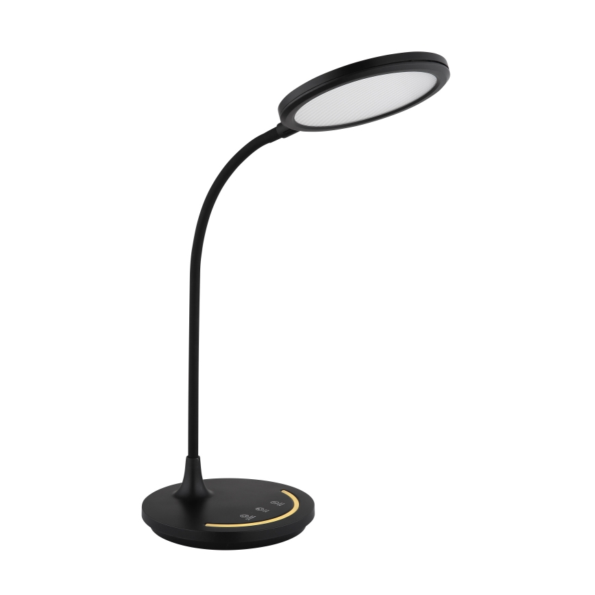 Globo - LED dimmbare flexible Touch-Tischlampe LED/12W/230V 3000/4000/6500K CRI 90 schwarz