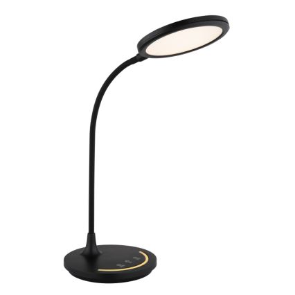 Globo - LED dimmbare flexible Touch-Tischlampe LED/12W/230V 3000/4000/6500K CRI 90 schwarz