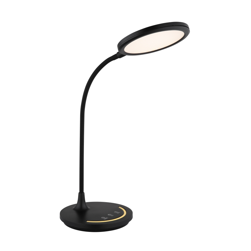 Globo - LED dimmbare flexible Touch-Tischlampe LED/12W/230V 3000/4000/6500K CRI 90 schwarz