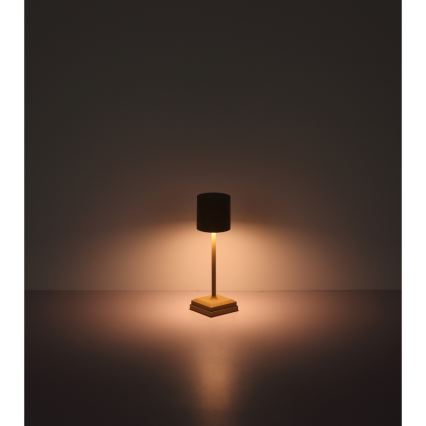 Globo - dimmbare LED-Tischlampe mit Touch-Bedienung, wiederaufladbar, LED/1,5 W/5 V, 2200 mAh, beige