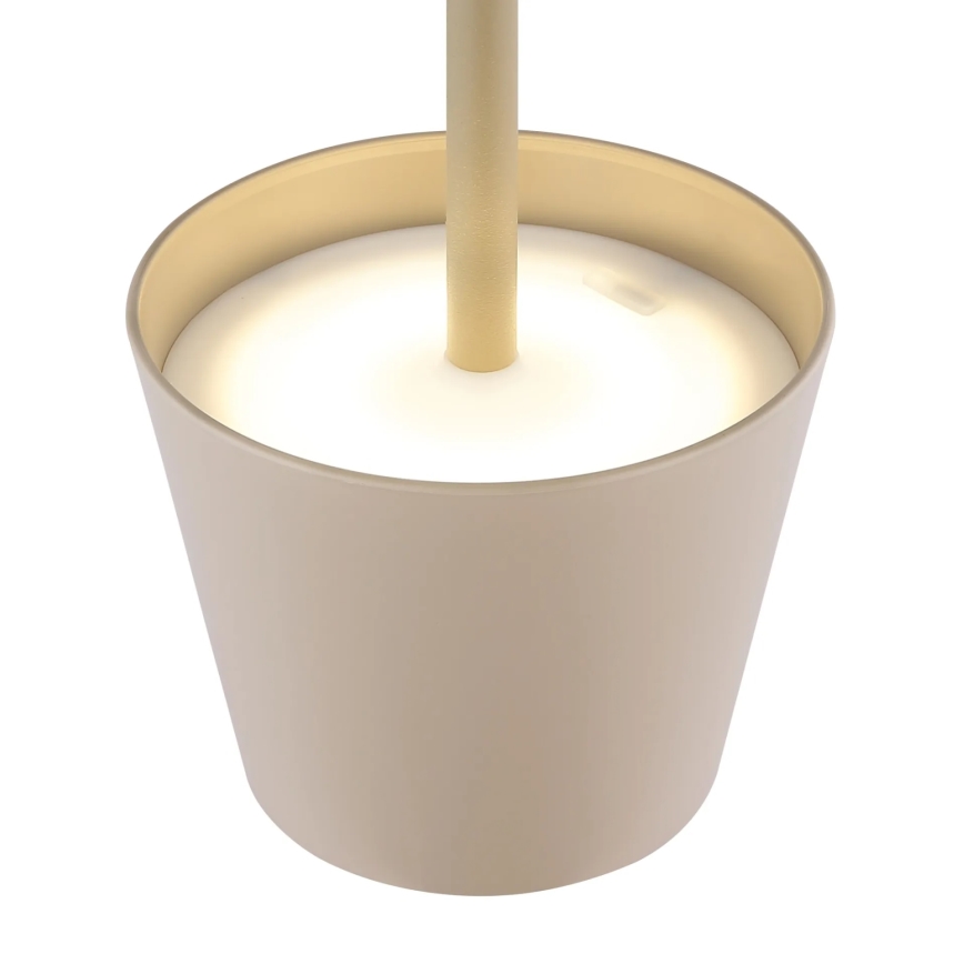 Globo - LED dimmbar, berührungsgesteuerte, wiederaufladbare Outdoor-Tischlampe LED/3W/5V 3000/4000/5000K IP54 1800 mAh