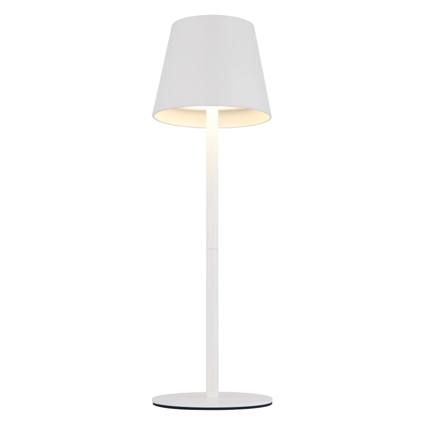 Globo - LED dimmbare, wiederaufladbare Touch-Outdoor-Tischlampe 3-in-1 LED/3W/5V 3000/4000/5000K IP54 1800 mAh Weiß
