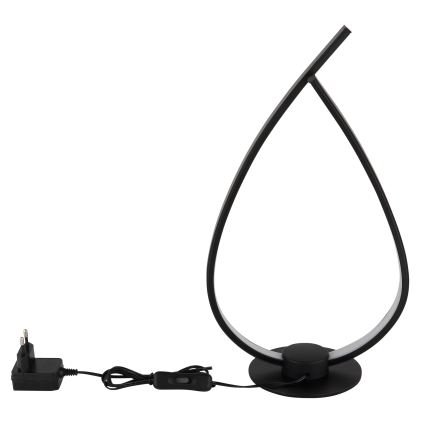 Globo - LED Tischlampe LED/6W/230V schwarz