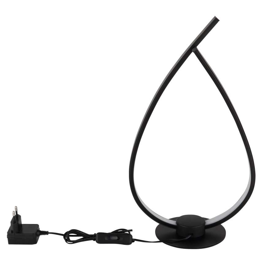 Globo - LED Tischlampe LED/6W/230V schwarz