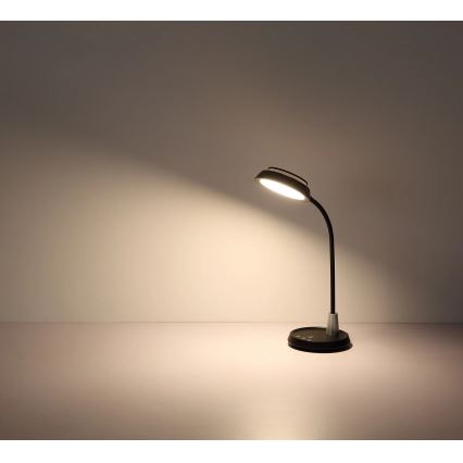 Globo - Dimmbare LED-Tischlampe mit Touch-Bedienung LED/12W/230V 3000/4000/6500K schwarz