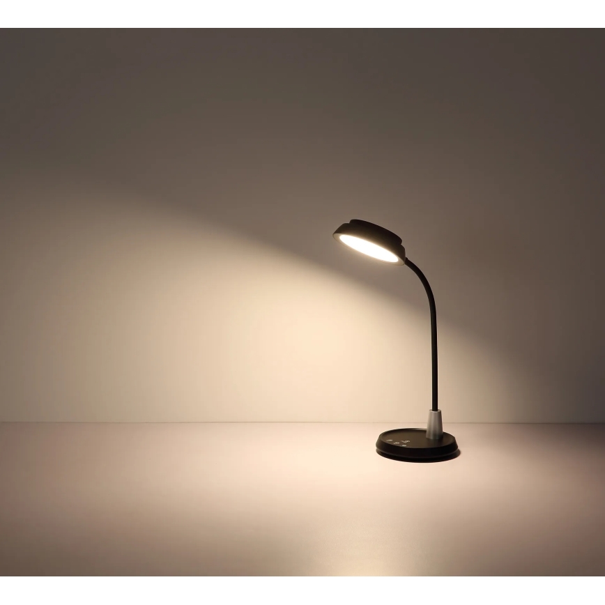 Globo - Dimmbare LED-Tischlampe mit Touch-Bedienung LED/12W/230V 3000/4000/6500K schwarz