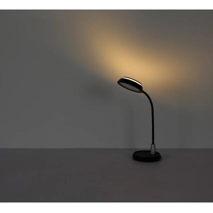 Globo - Dimmbare LED-Tischlampe mit Touch-Bedienung LED/12W/230V 3000/4000/6500K schwarz