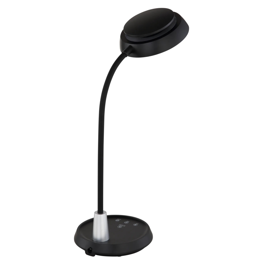 Globo - Dimmbare LED-Tischlampe mit Touch-Bedienung LED/12W/230V 3000/4000/6500K schwarz