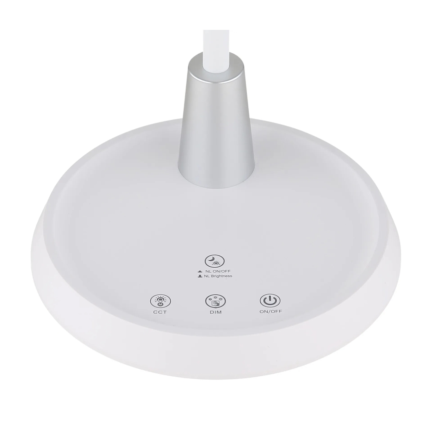Globo - LED dimmbare Touch-Tischlampe LED/12W/230V 3000/4000/6500K weiß