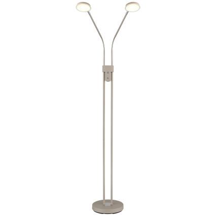Globo - LED-dimmbare Stehleuchte 2xLED/6,5W/230V 2700/3350/4000K beige