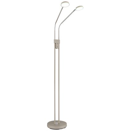 Globo - LED-dimmbare Stehleuchte 2xLED/6,5W/230V 2700/3350/4000K beige