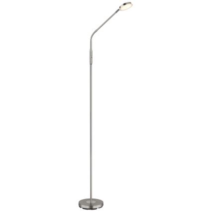 Globo - Dimmbare Touch-Stehlampe LED/6,5W/230V 2700/3350/4000K mattchrom