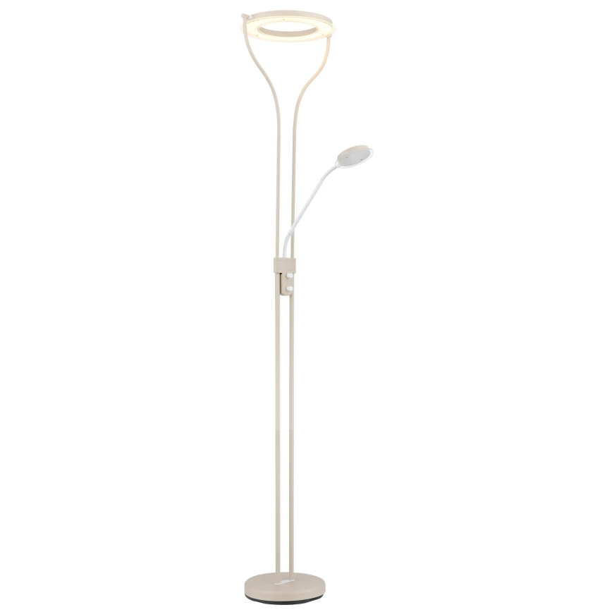Globo - dimmbare LED-Stehlampe LED/20W/230V + LED/4W 3000K