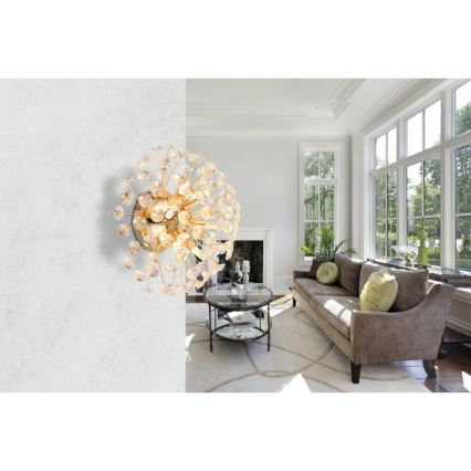 Globo - LED-Wandleuchte 6xG9/3,5W/230V goldfarben
