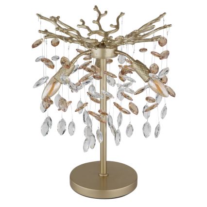 Globo - Tischlampe 3xE14/40W/230V goldfarben