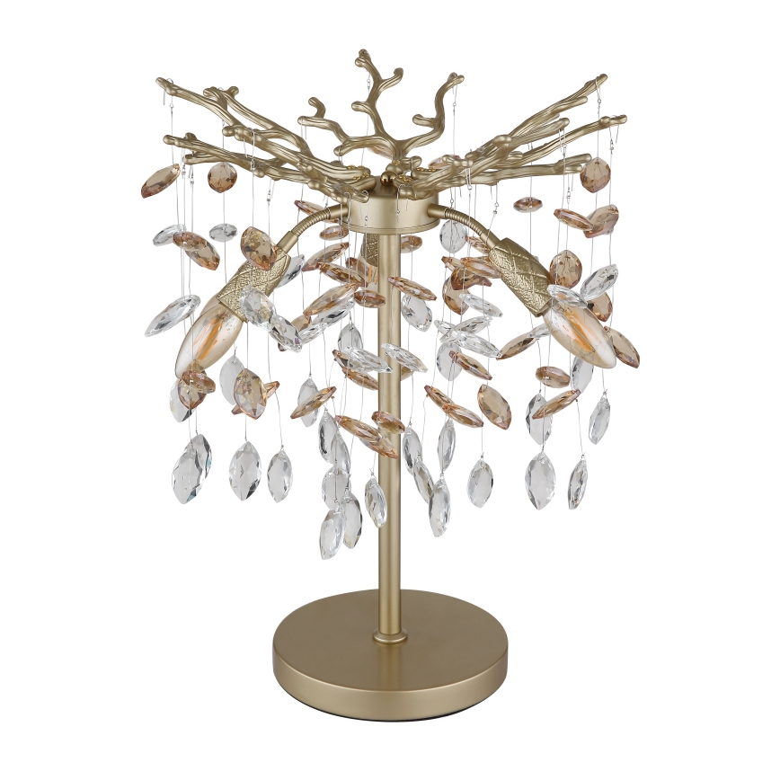 Globo - Tischlampe 3xE14/40W/230V goldfarben