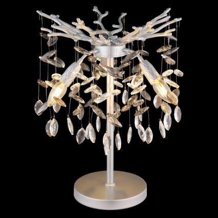 Globo - Tischlampe 3xE14/40W/230V silber