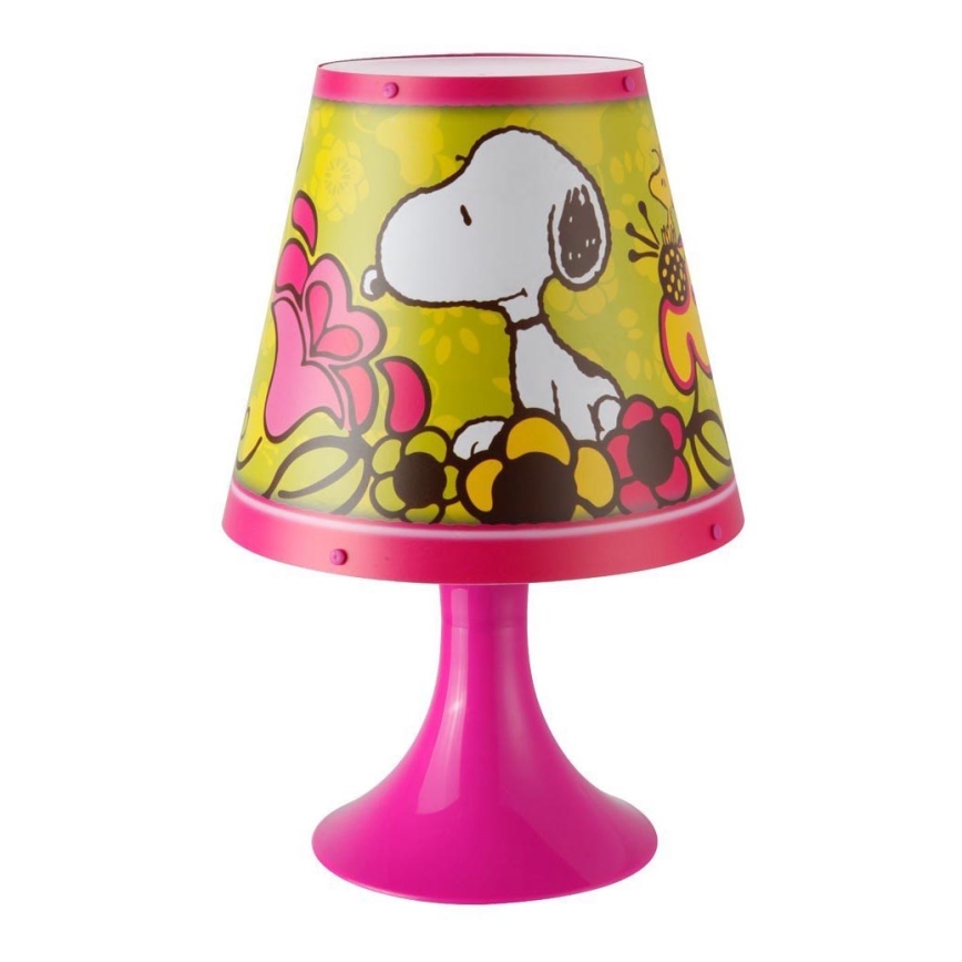 GLOBO 662392 - Tischleuchte SNOOPY 1xG24q-1/10W