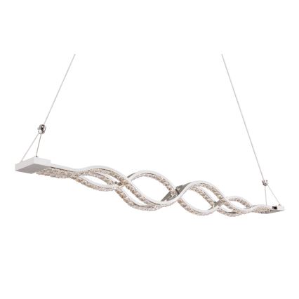 Globo - LED-dimmbare Pendelleuchte mit Seilaufhängung LED/30W/230V + Fernbedienung