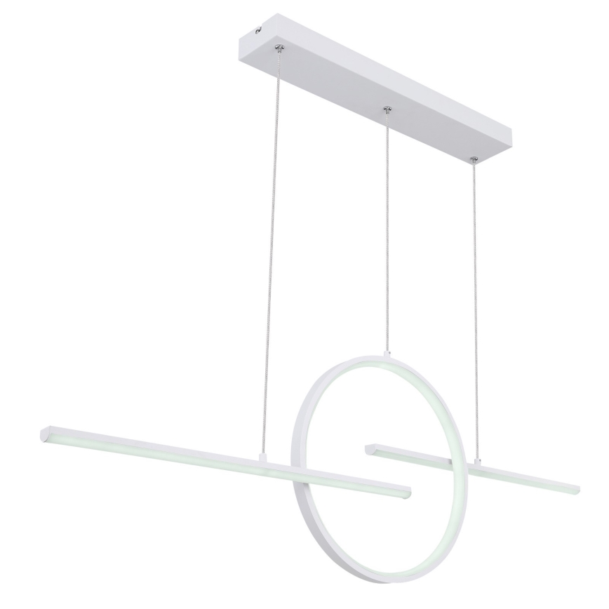 Globo - LED Dimmbarer Kronleuchter an Schnur LED/50W/230V + Fernbedienung