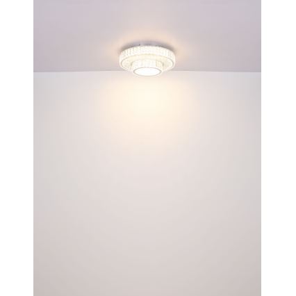 Globo - LED dimmbare Deckenleuchte LED/50W/230V 2700-6000K Ø 50 cm + Fernbedienung