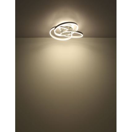 Globo - Dimmbare LED-Deckenleuchte LED/56W/230V 2700 - 6000K + Fernbedienung