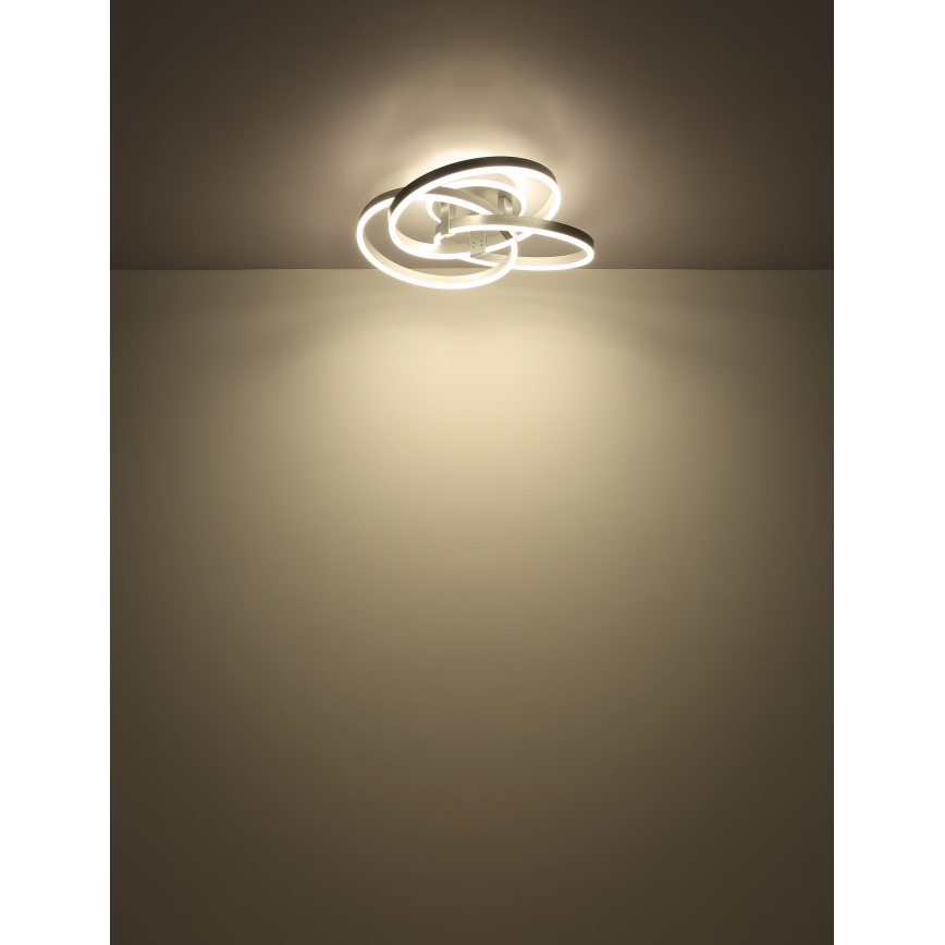 Globo - Dimmbare LED-Deckenleuchte LED/56W/230V 2700 - 6000K + Fernbedienung