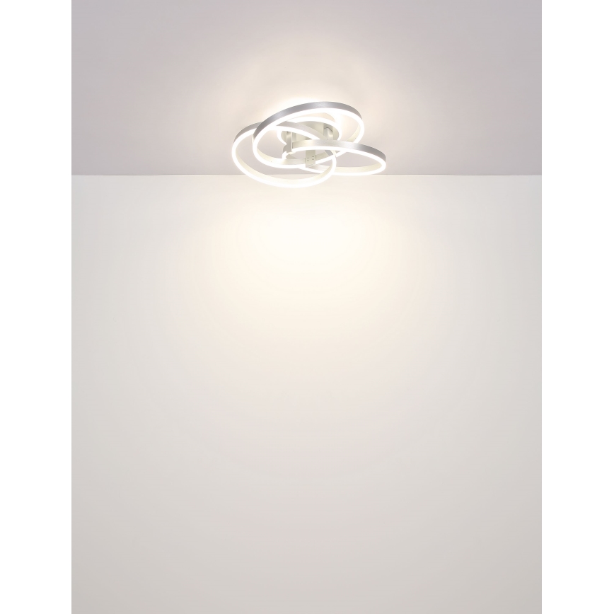 Globo - Dimmbare LED-Deckenleuchte LED/56W/230V 2700 - 6000K + Fernbedienung