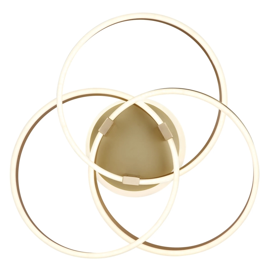 Globo - LED-dimmbare Deckenleuchte LED/56W/230V 2700-6000K 57,5x60 cm goldfarben + Fernbedienung