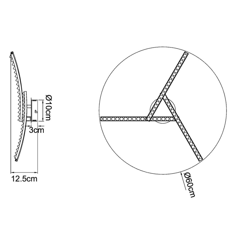 Globo - LED-Aufputz-Deckenleuchte, 18 W, 230 V, 2700/4000/6000 K