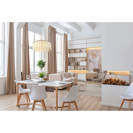 Globo - LED-dimmbare Hängeleuchte an Kabel LED/58W/230V 2700-6000K + Fernbedienung