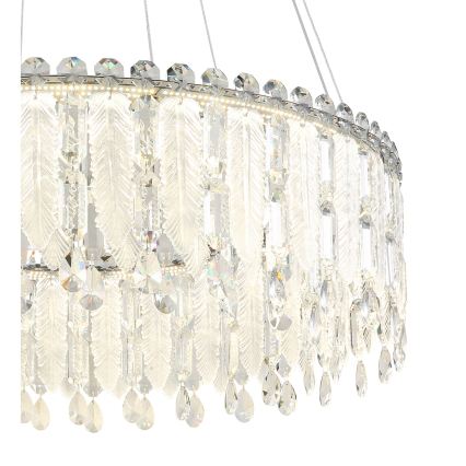Globo - LED-dimmbarer Hängeleuchter an Seil LED/78W/230V 2700-6000K + Fernbedienung