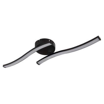 Globo - LED-Deckenleuchte 2xLED/6W/230V schwarz