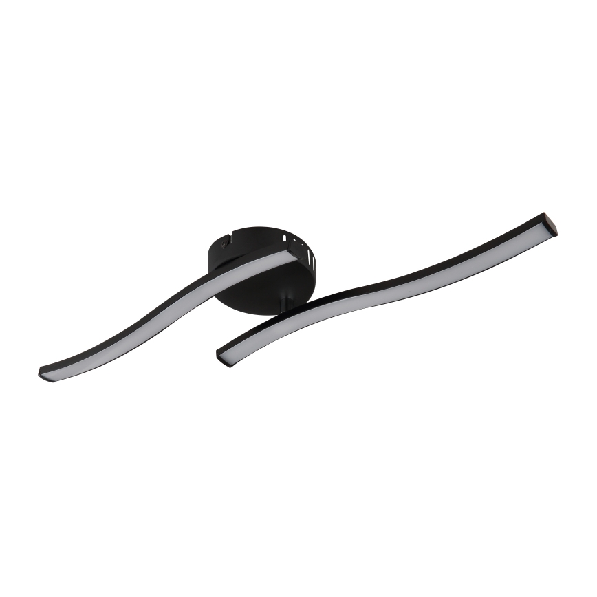 Globo - LED-Deckenleuchte 2xLED/6W/230V schwarz