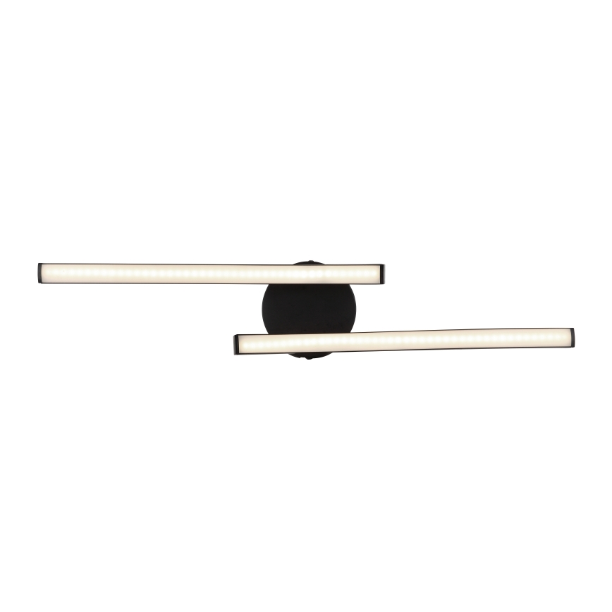 Globo - LED-Deckenleuchte 2xLED/6W/230V schwarz