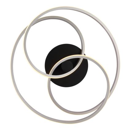 Globo - LED-Anbauleuchte LED/40W/230V 3000K matt Chrom/schwarz
