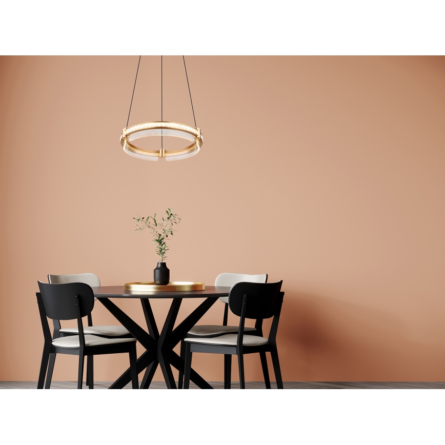 Globo - Dimmbarer LED-Kristall-Kronleuchter an Aufhängung LED/36W/230V 2700K-6000K + Fernbedienung