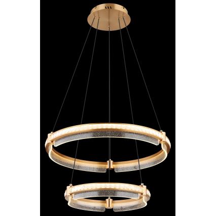 Globo - Dimmbarer LED-Kristall-Kronleuchter an Aufhängung LED/78W/230V 2700K-6000K + Fernbedienung