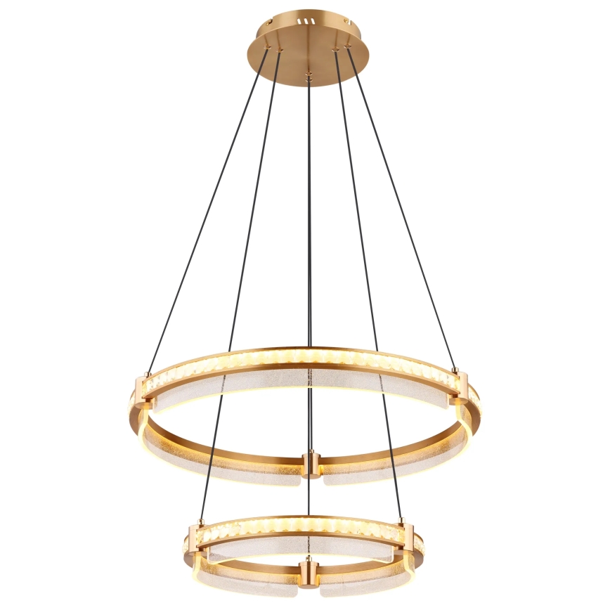 Globo - Dimmbarer LED-Kristall-Kronleuchter an Aufhängung LED/78W/230V 2700K-6000K + Fernbedienung