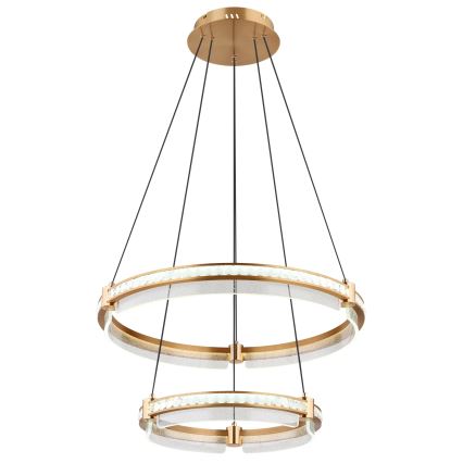 Globo - Dimmbarer LED-Kristall-Kronleuchter an Aufhängung LED/78W/230V 2700K-6000K + Fernbedienung