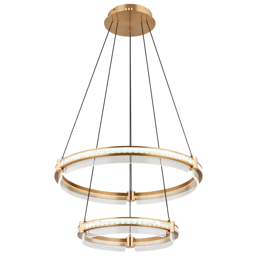 Globo - Dimmbarer LED-Kristall-Kronleuchter an Aufhängung LED/78W/230V 2700K-6000K + Fernbedienung