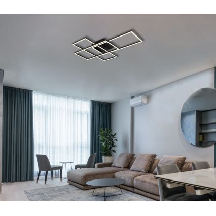 Globo - Dimmbare LED-Deckenleuchte LED/40W/230V 2700-6500K 51x74 cm Wi-Fi Tuya + Fernbedienung