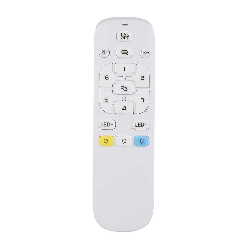 Globo - Dimmbare LED-Deckenleuchte mit Ventilator LED/38W/230V 3000-6500K + Fernbedienung