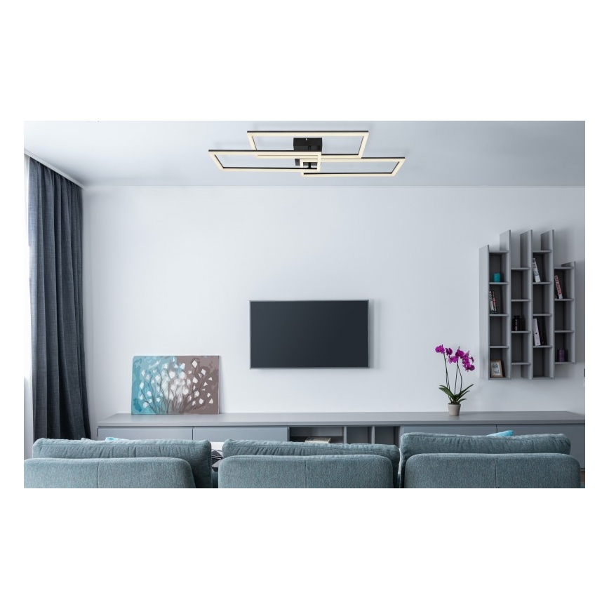 Globo - Dimmbare LED-Aufbauleuchte LED/58W/230V 3000-6000K + Fernbedienung